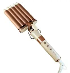 Плойка хвиля для волосся VGR V-528 з керамічним покриттям та регулюванням температури 45 Вт