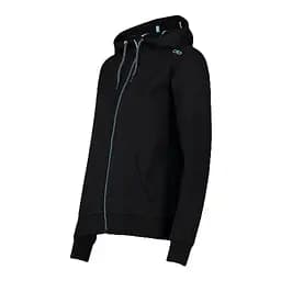 Кофта CMP Women's Full Zip Hoodie Black XXS (1097-32D8016-U901 34) - мініатюра 3