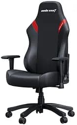 Ігрове крісло Anda Seat Luna Size L Black/Red PVC (AD18-44-BR-PV) - мініатюра 4