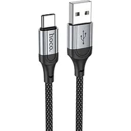Кабель Hoco X102 Fresh зарядный кабель для передачи данных Type-C Черный