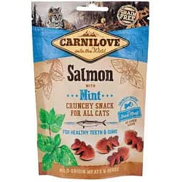Ласощі для котів Carnilove Salmon with Mint 50 г (для зубів)