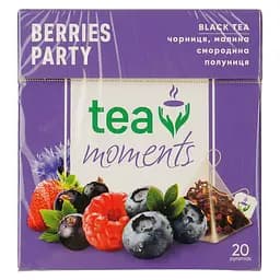 Чай черный Tea Moments Berries Party, 20 пакетиков (920164)
