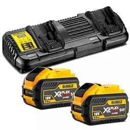 Зарядний пристрій DeWalt + 2 акумулятори DCB132X2