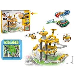 Гараж 660 А-306, 3 этажа, 2 машинки (1 меняет цвет), свет, звук, в коробке