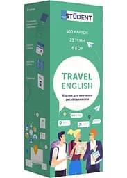 Настольная игра English Student Карточки для изучения английского языка English Student Travel English Для путешествий (укр.) (59123280)