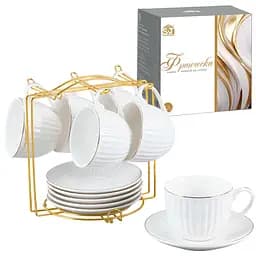 Сервиз чайный S&T Франческа 12 предметов на стойке (15221-00)