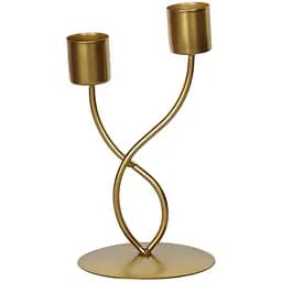 Подсвечник металлический GGP Golden 17 см (30000023)