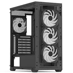 Корпус Aerocool D502A-G-BK-v1 Black без БП (ACCM-DS02043.11) - мініатюра 2