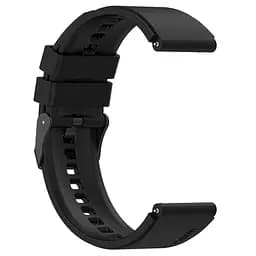 Браслет GT для Samsung Galaxy Watch 5 - чорний ширина кріплення 20мм силікон Watchbands (W45-3WB31405519) - мініатюра 3