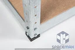 Стелаж металевий 240×90×40 оцинкований самозбірний SPACEMAX - мініатюра 5
