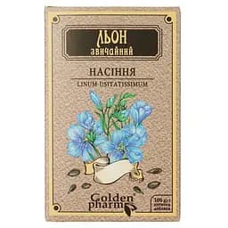 Насіння льону звичайного Golden Pharm, 100 г (664135)