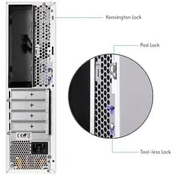Корпус Chieftec UNI BE-10W-300 mATX , БЖ 300W, SLIM FF WHITE (BE-10W-300) - мініатюра 3
