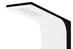 Душова панель Corsan Duo black white LED A777MWHBLLED, Білий - мініатюра 3