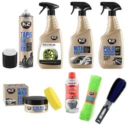 Набір автохімії K2 по догляду за авто (8 од.)(na_175)