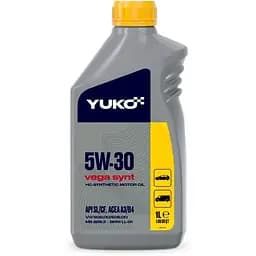 Автомобільна моторна олива Yuko VEGA SYNT 5W-30 1л (4823110402290)