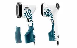 Tefal Відпарювач компактний Pure Pop Home & Travel, 1300Вт, 70мл, постійна пара - 20гр, біло-синій - мініатюра 2