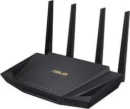Бездротовий маршрутизатор Asus RT-AX58U V2 (90IG06Q0-MO3B00) (WiFi6 AX3000 4 антени) - мініатюра 4