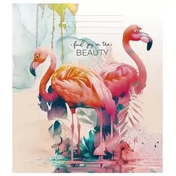 Тетрадь общая Beauty Школярик 036-3268L-5 в линию 36 листов