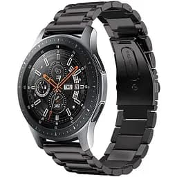 Сталевий ремінець браслет для смарт-годин BeWatch для Samsung Galaxy Watch 46 мм Чорний (1020401)