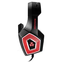 Провідна ігрова гарнітура Hunterspider Gaming with LED V1, USB, 3.5mm, 2m, black-red - мініатюра 3