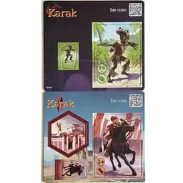 Аксессуар Lord of Boards Промо набор для игры Тайны замка Карак I и II Karak II Victorius and Darius Promo Characters укр. (LOB2357UA_promo)