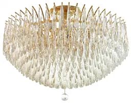 Люстра стельова Brille торт кришталева E14 60W G (BCL-063C/13)