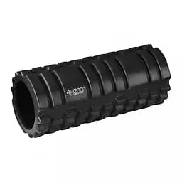 Масажний ролик (валик, роллер) 4FIZJO 33 x 14 см Black 4FJ0025 (P-5907222931004)