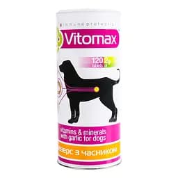 Вітаміни для собак Vitomax Бреверс з пивними дріжджами та часником 120 таблеток - мініатюра 2