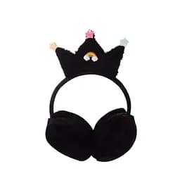 Меховые наушники AC8410 "Корона", в пакете (6910568000050) Чорний