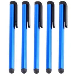 Стилус для емкостных экранов, синий (комплект 5 шт.)