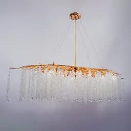 Люстра підвісна WM-7003 L1200-G9 x 12-98 GD