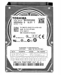 Жорсткий диск Toshiba 2.5 250Gb (MK2555GSX) Б/в