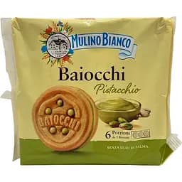 Печиво-сендвіч Mulino Bianco Baiocchi з фісташковим кремом 168 г