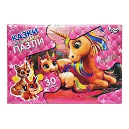 Пазли великі деталі Danko Toys, 30 елементів, Mx30-07 (В асортименті) - мініатюра 2