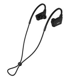 Бездротова Bluetooth стерео гарнітура Remax RB-S19 вакуумна Black - мініатюра 3