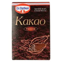 Какао Dr.Oetker Екстра темне, 100 г (529366)