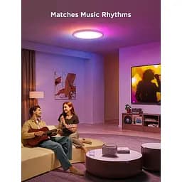 Стельовий світильник Govee 30cm RGBWW + RGBIC Smart Ceiling Light (H60A1) [129580] - мініатюра 8