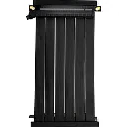 Райзер PCCooler Vertical GPU RISER CABLE PCI-E BK 4.0 185мм PCI-E4.0X16 Чорний RC185 BK 4.0 - мініатюра 6