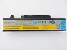 Акумулятор для ноутбука Lenovo IdeaPad Y550 L08S6D13, 5200 mAh, 6cell, 10.8V, Li-ion, чорний