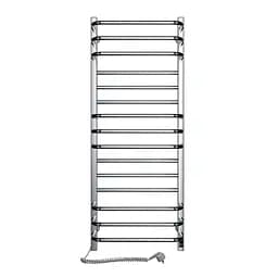 Электрический полотенцесушитель Navin Грандис 480x1200 Sensor левая с таймером полированная 10-043153-5010, Хром, Левое, Электронный