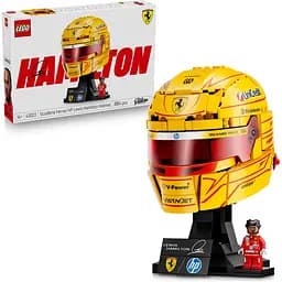 Конструктор LEGO Шолом Льюїса Гамільтона з команди Scuderia Ferrari HP (43022)