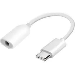 Аудіоперехідник Xiaomi Type-C to Audio 3.5 mm Cable SJV4091TY White