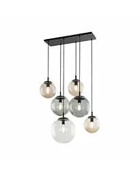 Підвісний світильник TK Lighting 4819 Esme E27 6x15W IP20 Bk - мініатюра 2