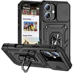 Панель BeCover Military для iPhone 16 Black (712153)