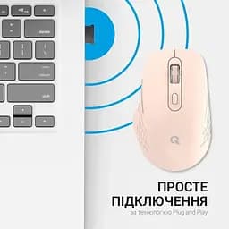 Миша OfficePro Wireless рожева (M230P) - мініатюра 9