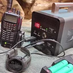 Зарядна станція Yachu 12.8V/24Ah/400W Повербанк із розеткою 220В | Інвертор акумуляторний - мініатюра 6