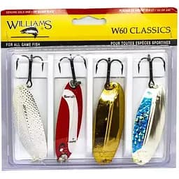 Набор блесен Williams Classic 4-Pack W60 Kit Multi Color (1102-4-60-ASST)