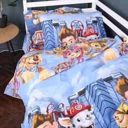 Підковдра MirSon Kids Time Paw Patrol Team бязь 110х140 см (2200011446844) - мініатюра 3