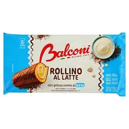 Міні рулети Balconi Rolinno Latte 222 г