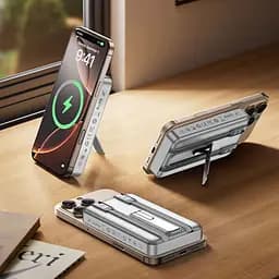 Зовнішній акумулятор WiWU Elite Wi-P056 10000mAh 22.5W Black (6977703652383) [161280] - мініатюра 10